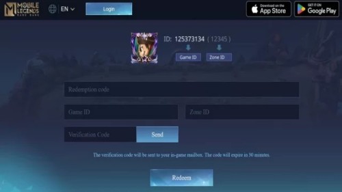 Redeem Mobile Legends Bang Bang Codes