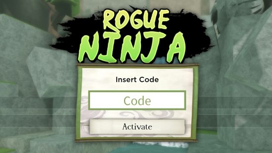 Redeem Rogue Ninja code