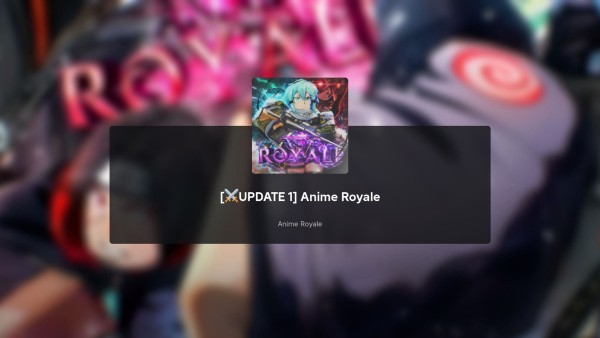 Anime Royale Update 1