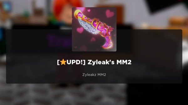 Roblox Zyleak's MM2 Codes