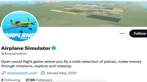 New codes in Airplane Simulator