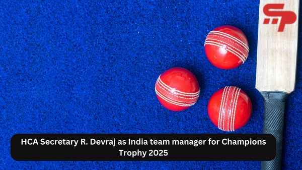 HCA Secretary R. Devraj as India team manager for Champions Trophy 2025